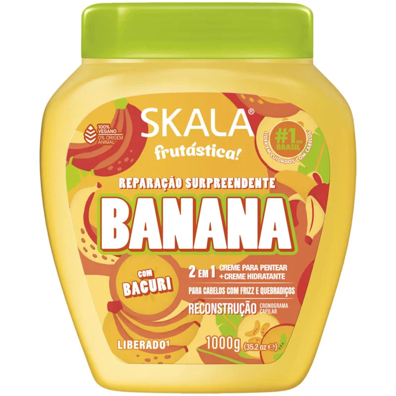 Banana treatment cream