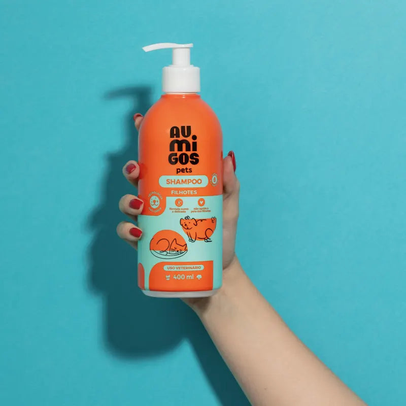 Shampoo Para Filhotes Au.Migos Pets 400ml