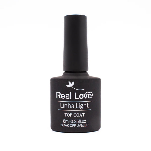 Real Love Linha Light Top Coat For Nails 8ml