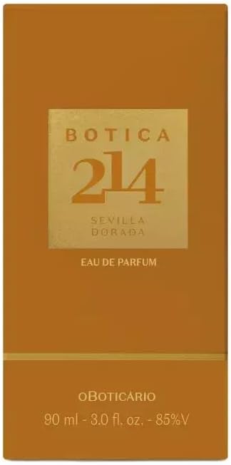 Botica 214 Sevilla Dorada Eau de Parfum Aromatic Fougére 75ml
