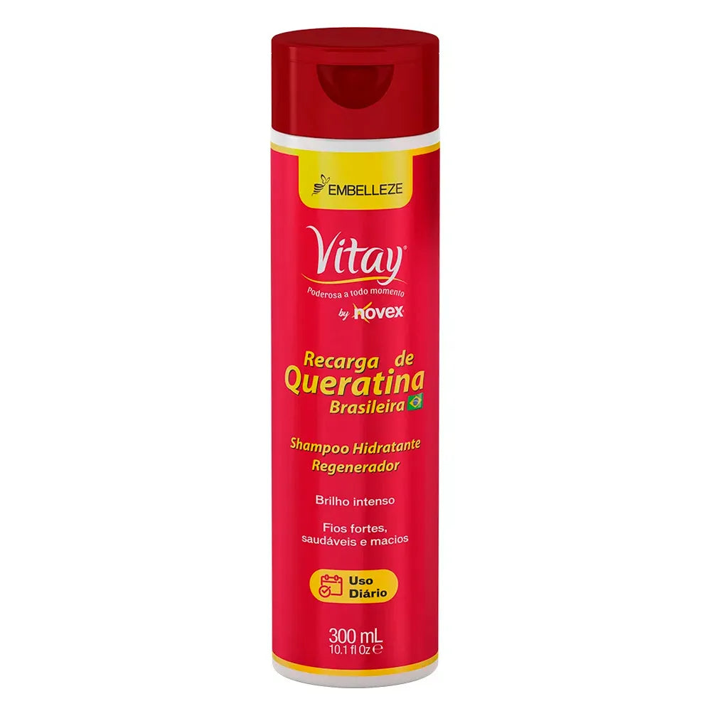 Shampoo Novex Recarga De Queratina 300ml