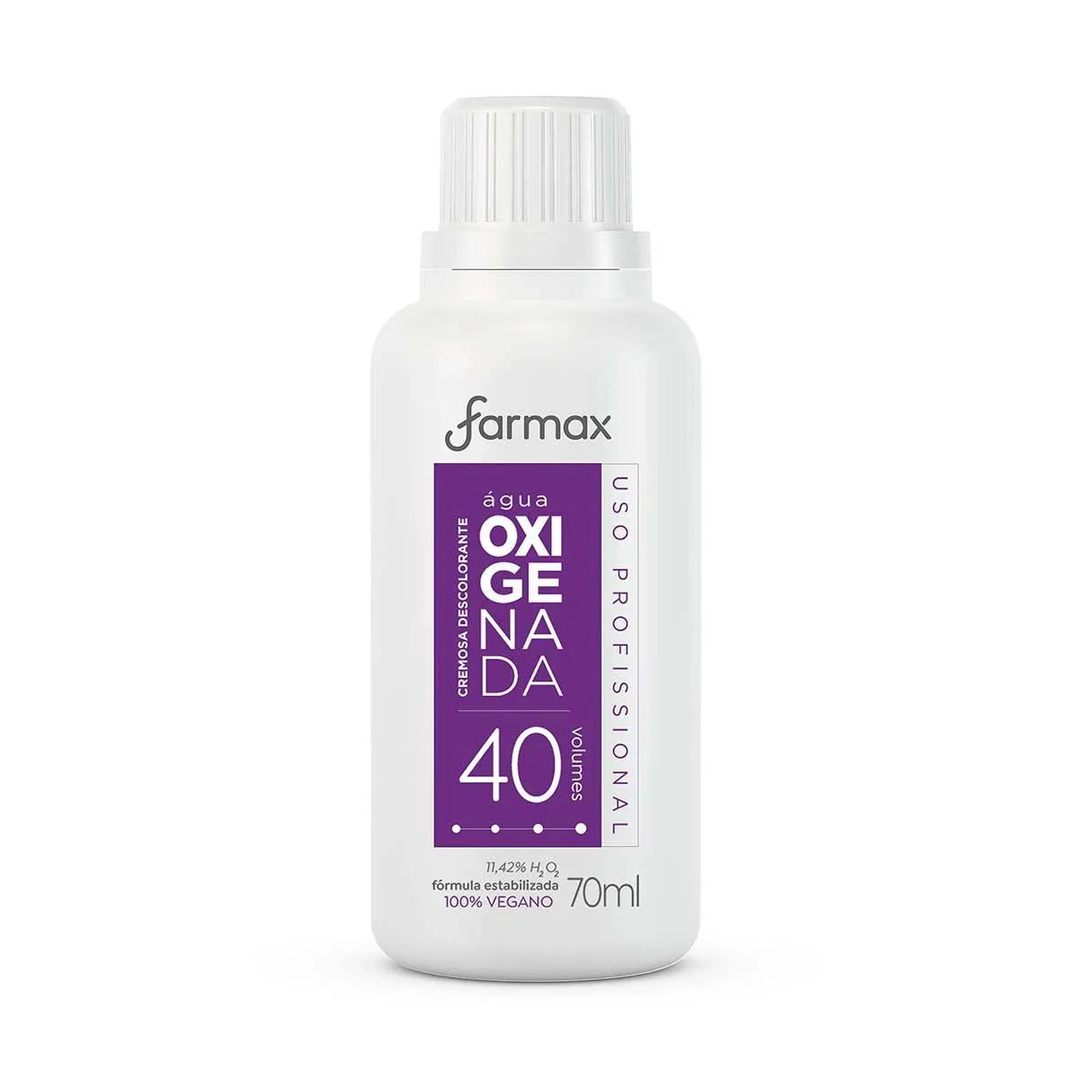 Água Oxigenada Farmax 40vol Cremosa - 70ml