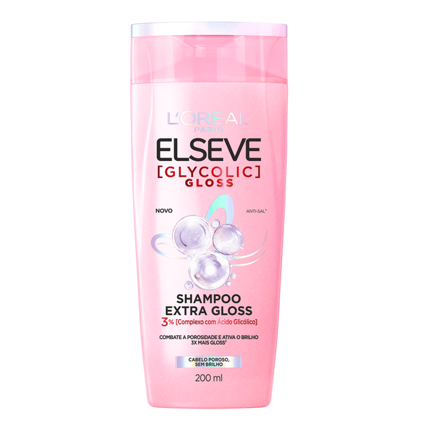 Shampoo Elseve Glycolic Gloss 200ml
