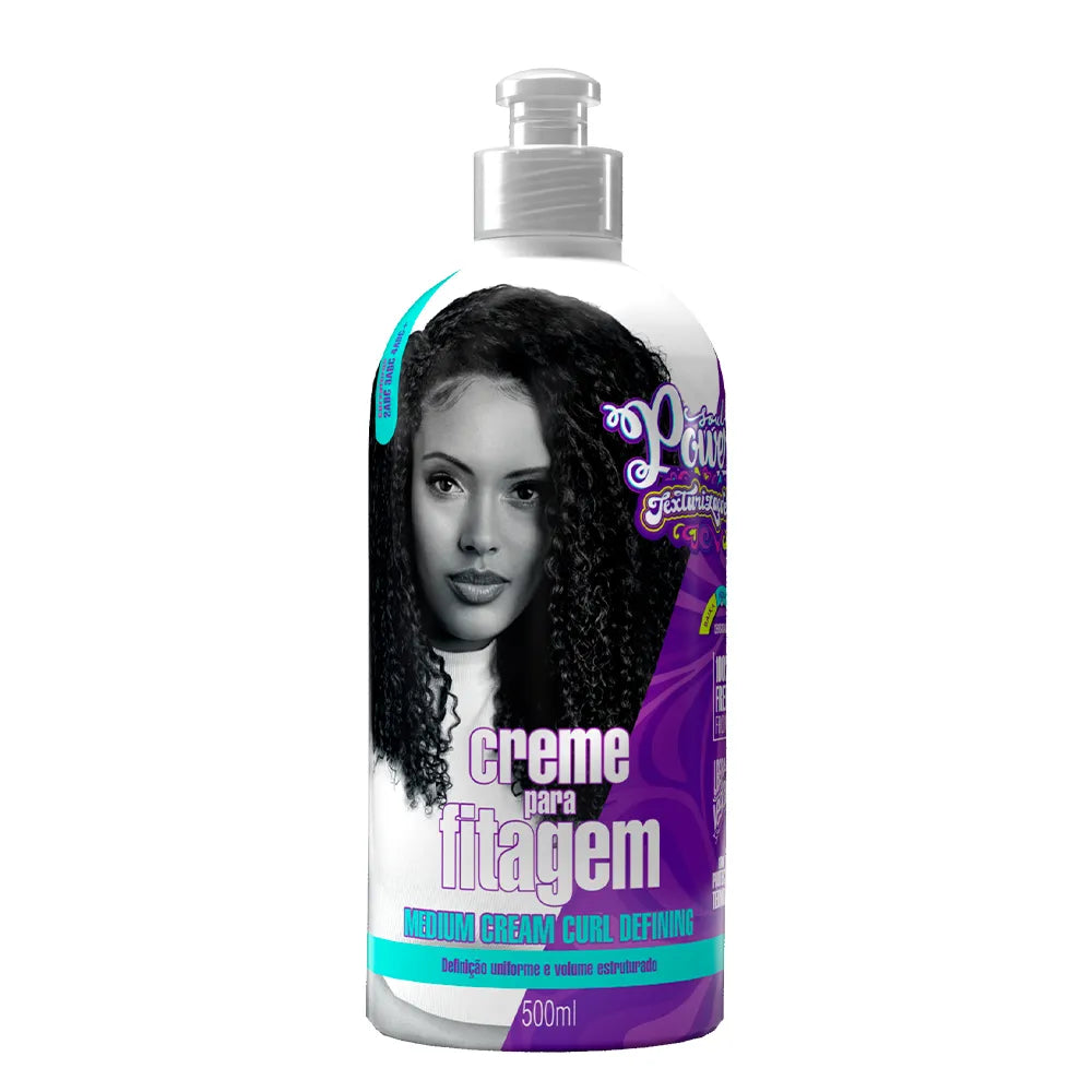 Creme Para Fitagem Soul Power Cachos Texturizações 500ml