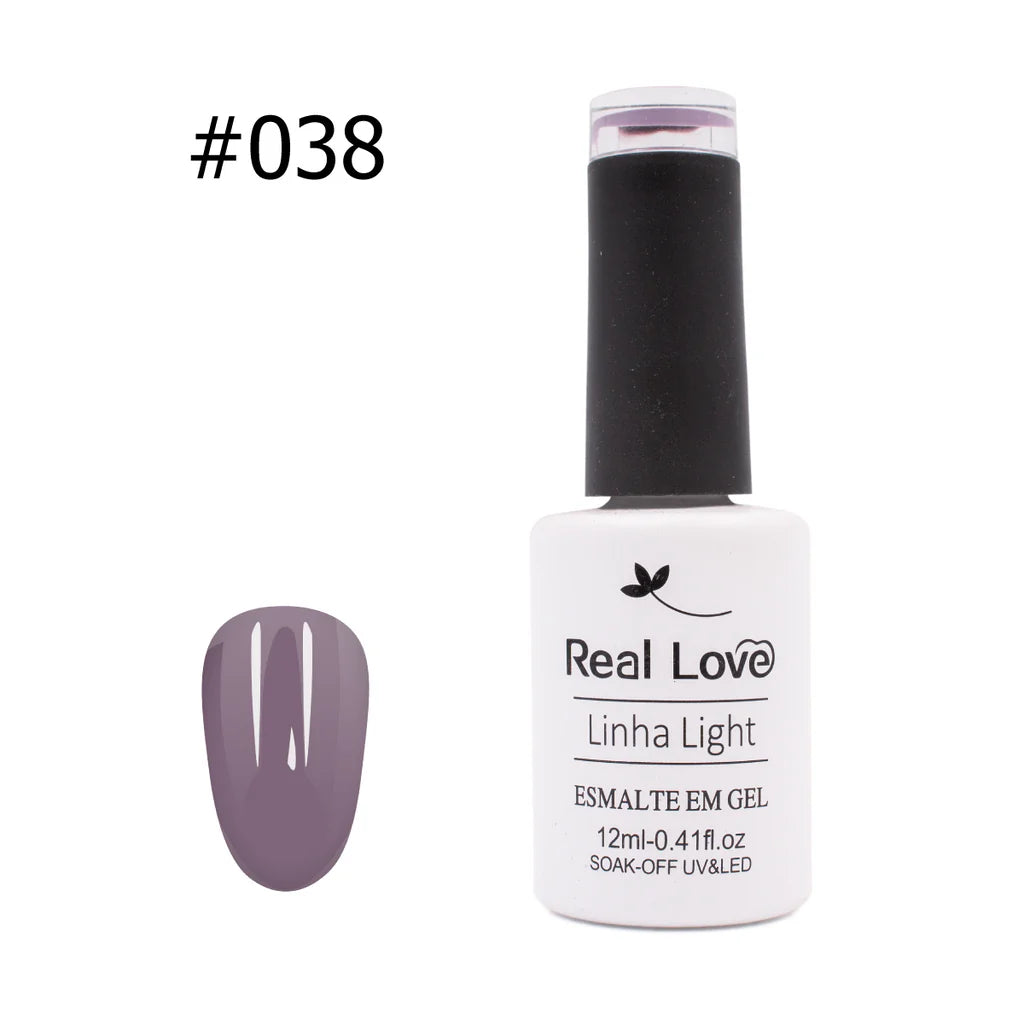 Esmalte em Gel - Linha Light - 12ml - Real Love