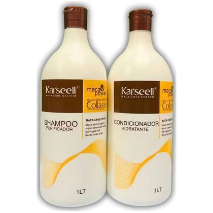 Karseell Collagen Shampoo and Conditioner Kit 2x1L