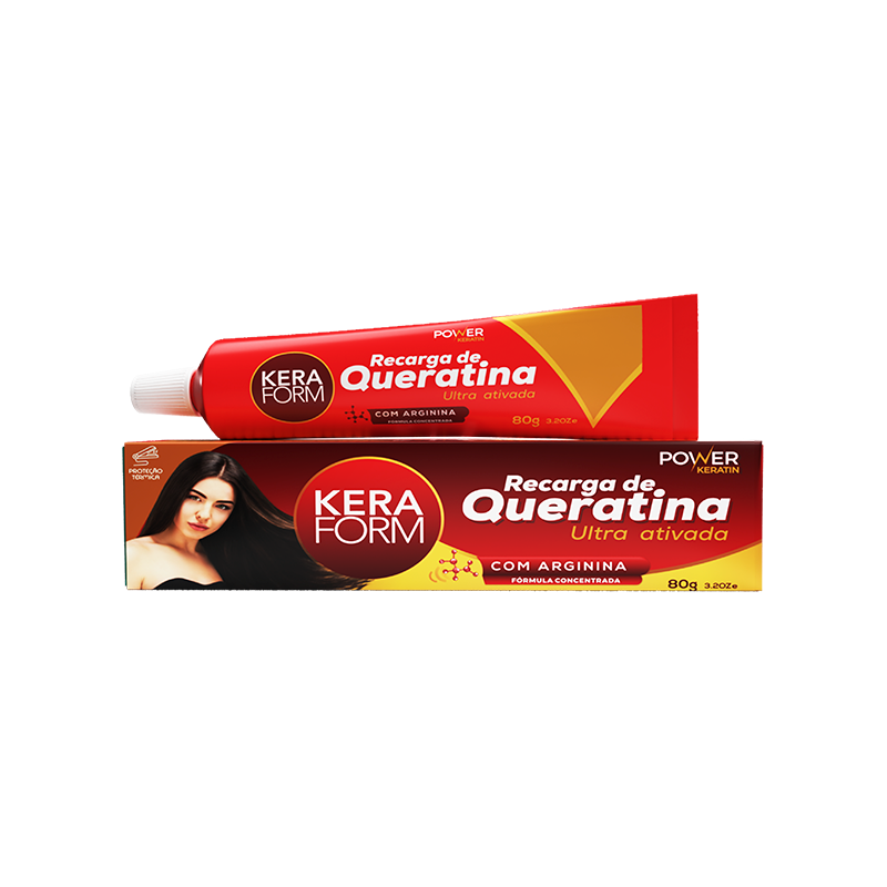 Recarga Ultra Ativada Keraform Power Queratina 80g