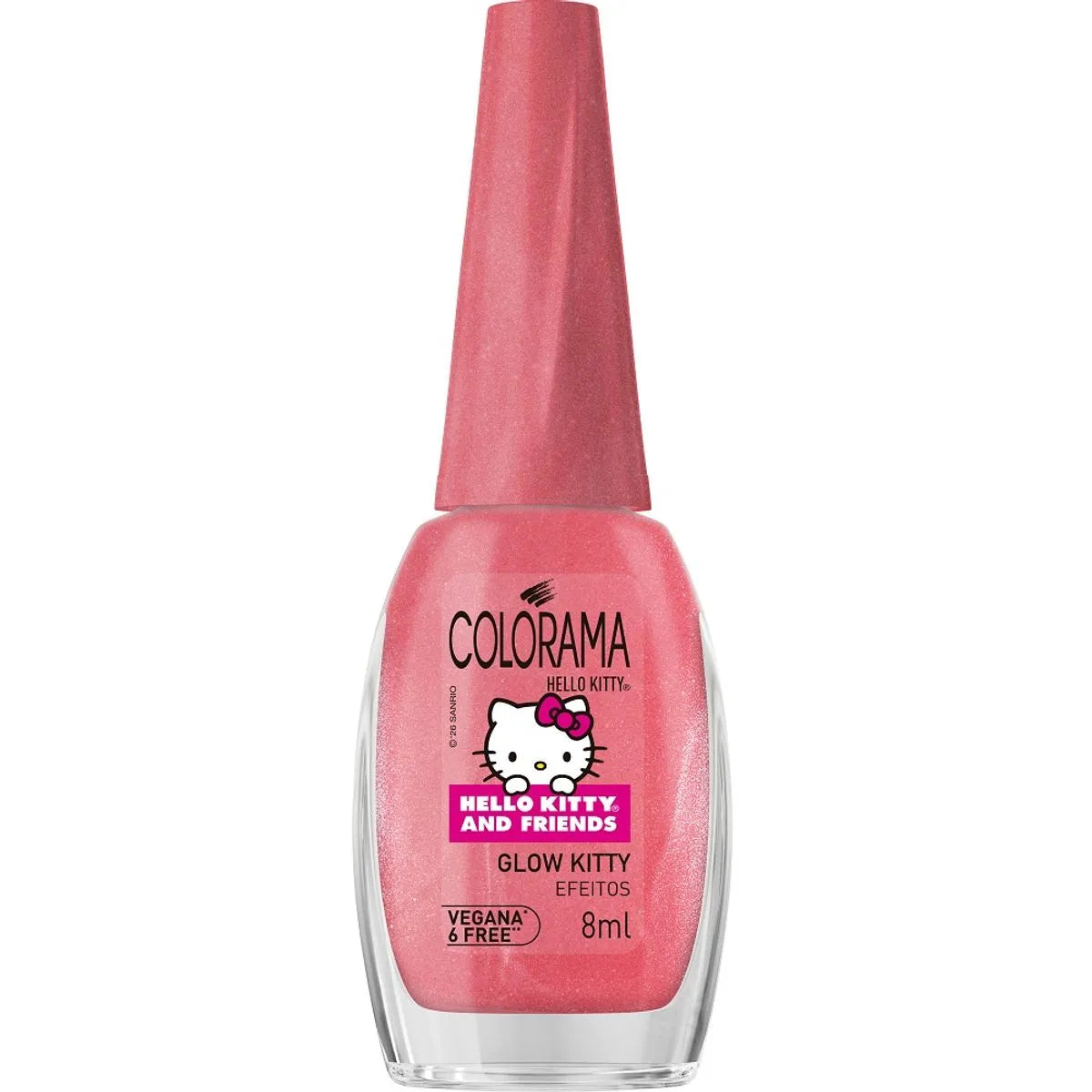 Colorama Hello Kitty And Friends Glow Kitty Effects Nail Polish 8ml