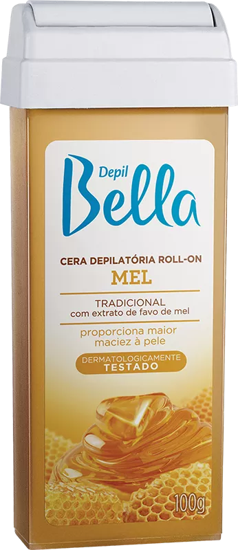 DEPIL BELLA DEPILATORY WAX 0100G ROLLON MEL