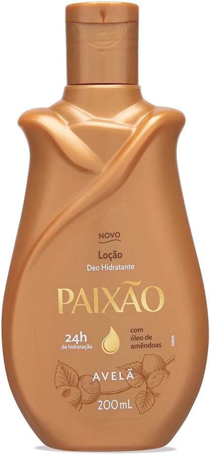 Passion Avelã Moisturising Lotion with Almond Oil 200ml