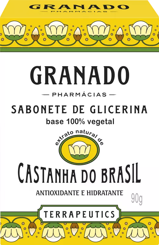 Sabonete Granado Glicerina Castanha Brasil Terrapeutics - 90g