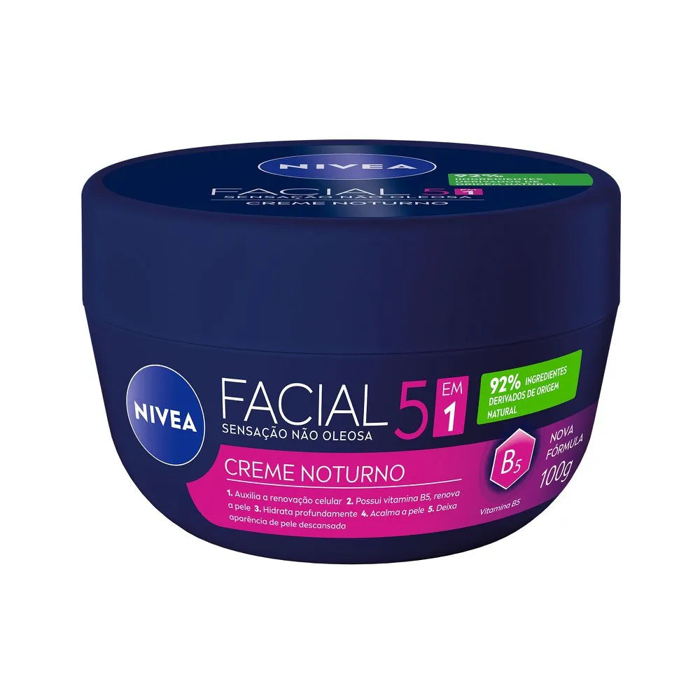 Creme Hidratante Facial Nivea Noturno 100g