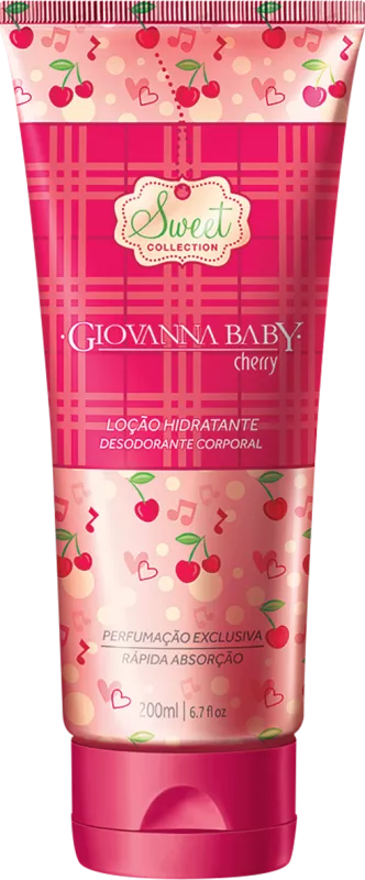 Giovanna Baby Moisturiser 200ml Cherry