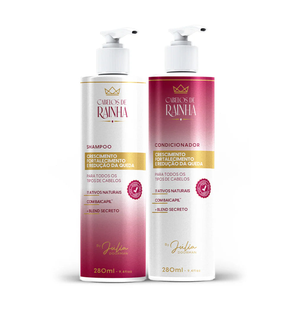 Queen's Hair Kit (1 Shampoo + 1 Conditioner)