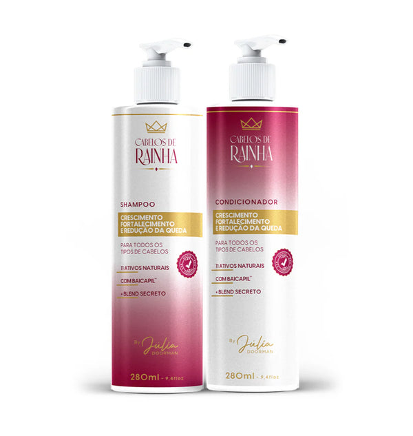 Queen's Hair Kit (1 Shampoo + 1 Conditioner)