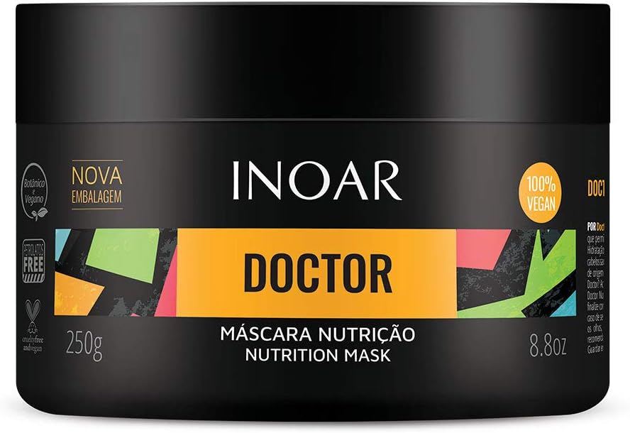 Inoar Máscara de Nutrição Doctor Cronograma Capilar 250G, Inoar
