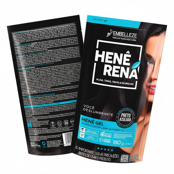 Hene Rená Henna 180 g, Blue Black