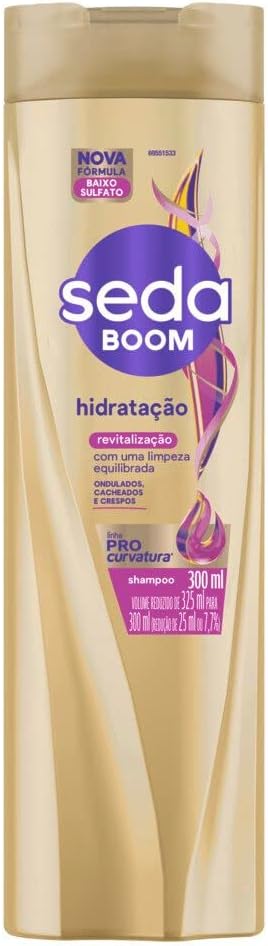 Shampoo Seda Boom Hidratação Revitalização 300ml