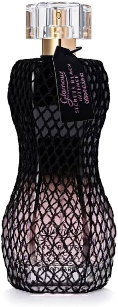 Kit Glamour Secret Black  Perfume + Black Plum Christmas Kit