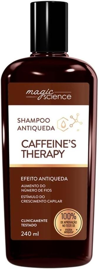Shampoo Para Tratamento Magic Science Caffeines Therapy 240ml