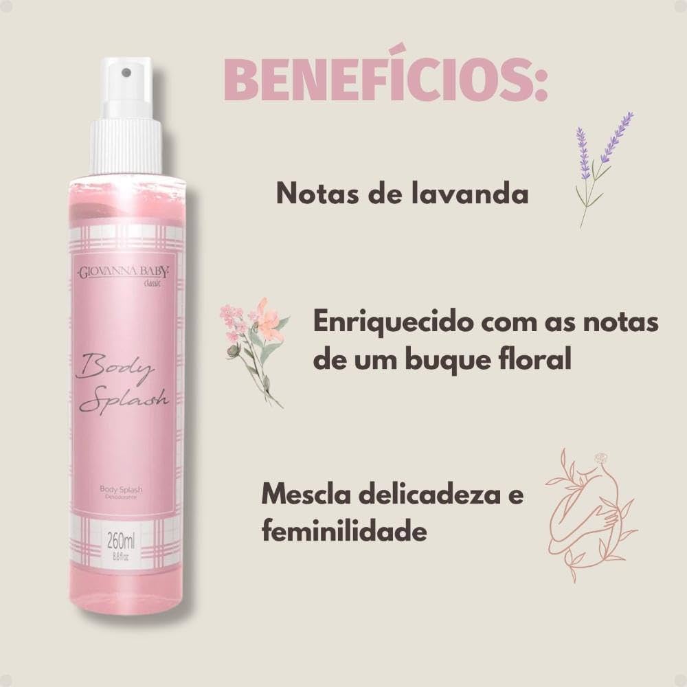 Body Splash Giovanna Baby Classic - 260ml