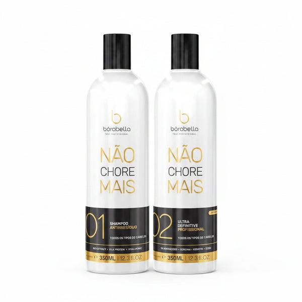 Borabella Kit Não Chore Mais Tratamento 350 ml cada