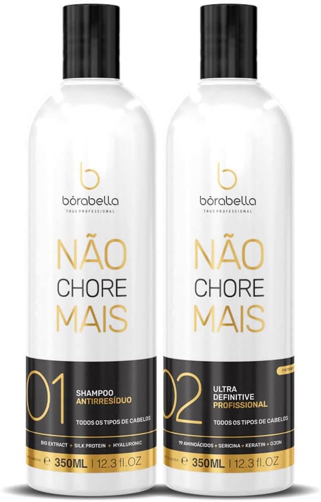 Borabella Kit Não Chore Mais Tratamento