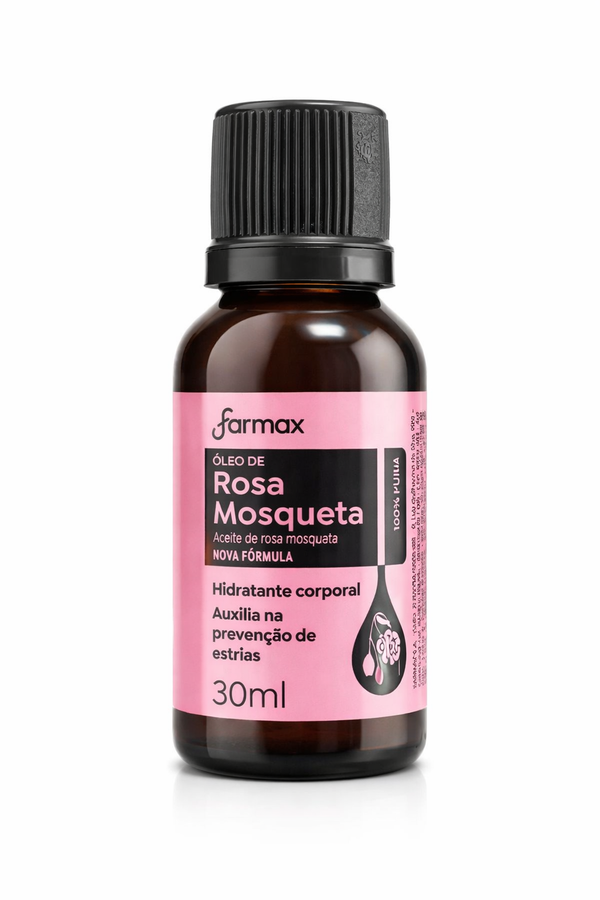 Óleo de Rosa Mosqueta 100%  Farmax - 30ml