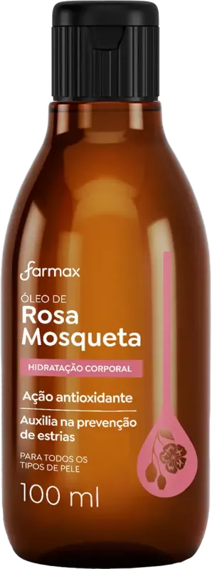Óleo Corporal Farmax Rosa Mosqueta - 100ml