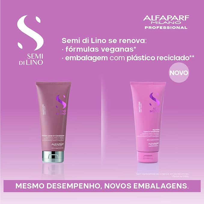 Condicionador Leave In Alfaparf Semi Di Lino Moisture 200ml