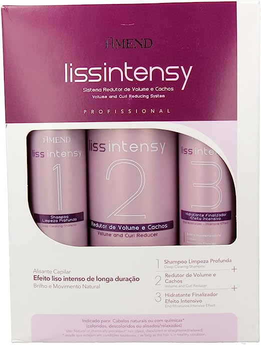 Amend Liss Intensy Kit Volume and Curls Reducing System, Amend