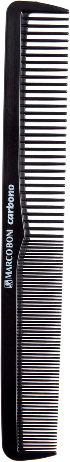 MARCO BONI PROFESSIONAL COMB CARBON STEEL POINTED HANDLE AND FINE TEETH