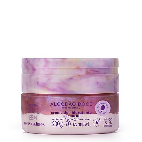 Cuide-se Bem Doces Delírios Duo Moisturizing Body Cream, 200g