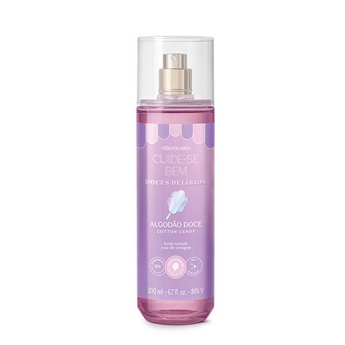 Body Splash Cuide-se Bem Doces Delírios Algodão Doce 200ml