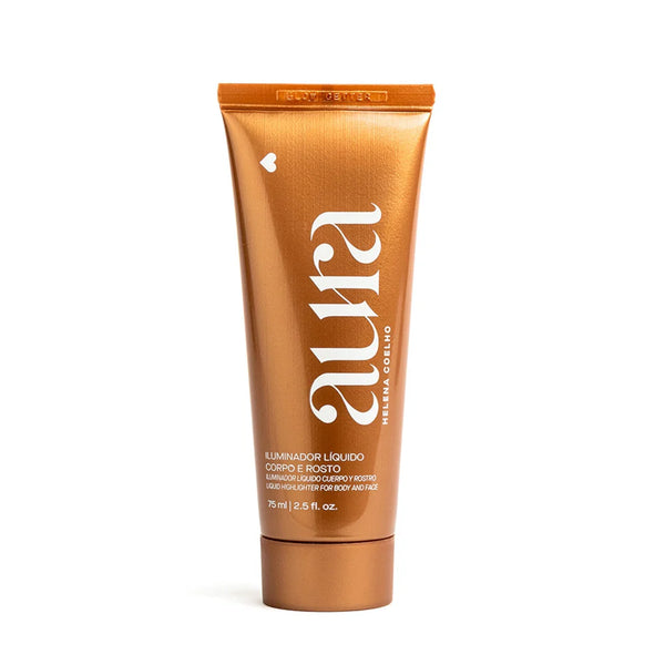 Aura Liquid Illuminator for Body and Face by Helena Coelho, 75ml