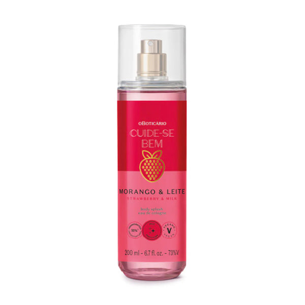 Body Splash Take Care Strawberry and Milk 200ml