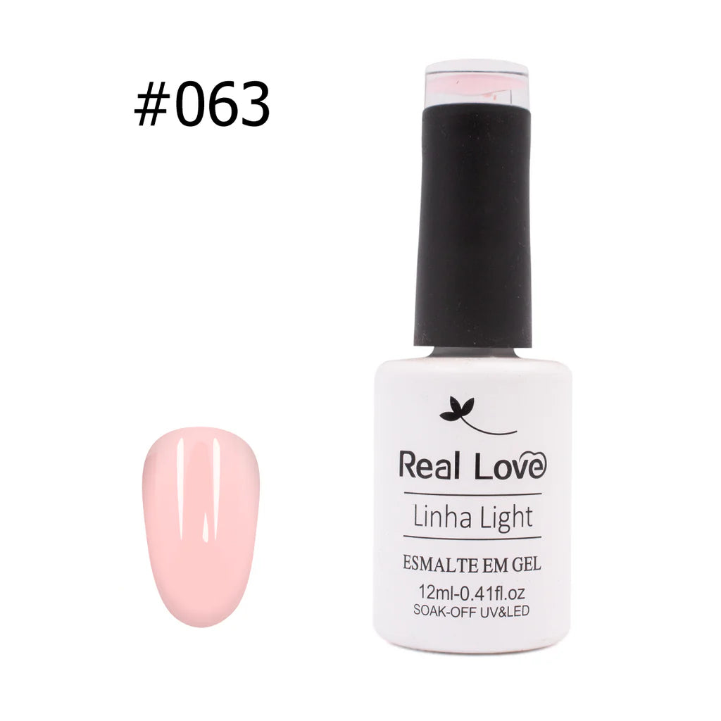 Esmalte em Gel - Linha Light - 12ml - Real Love