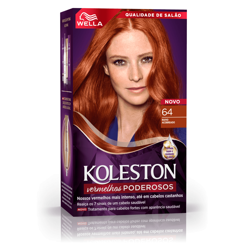Tintura Koleston Vermelhos Especiais Acaju Acobreado 64