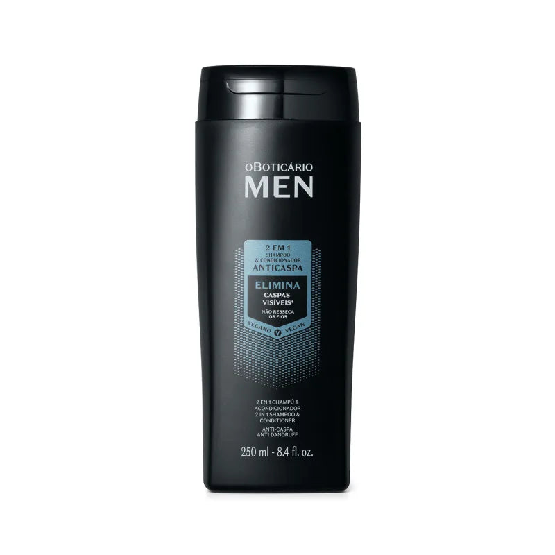 Shampoo E Condicionador Anticaspa 2 em 1 Men 250ml Men