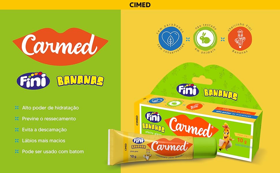 Carmed Bananas 10g - Fini