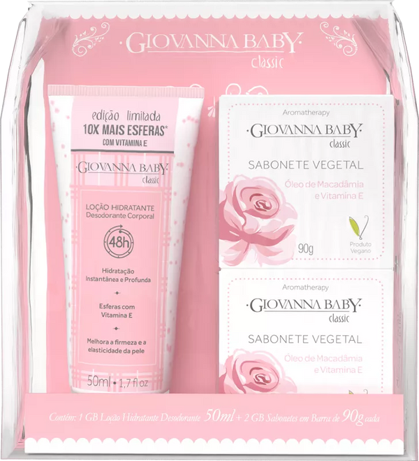 Giovanna Baby Body Lotion 50ml Classic + Vegetable Soap 90g Classic