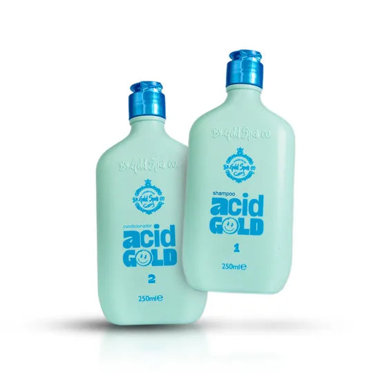 Shampoo e Condicionador AcidGold Gold Spell