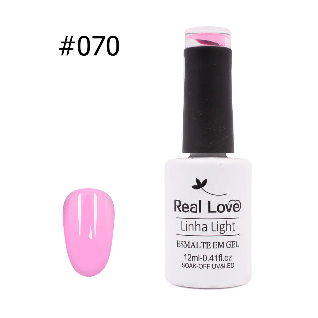 Esmalte em Gel - Linha Light - 12ml - Real Love