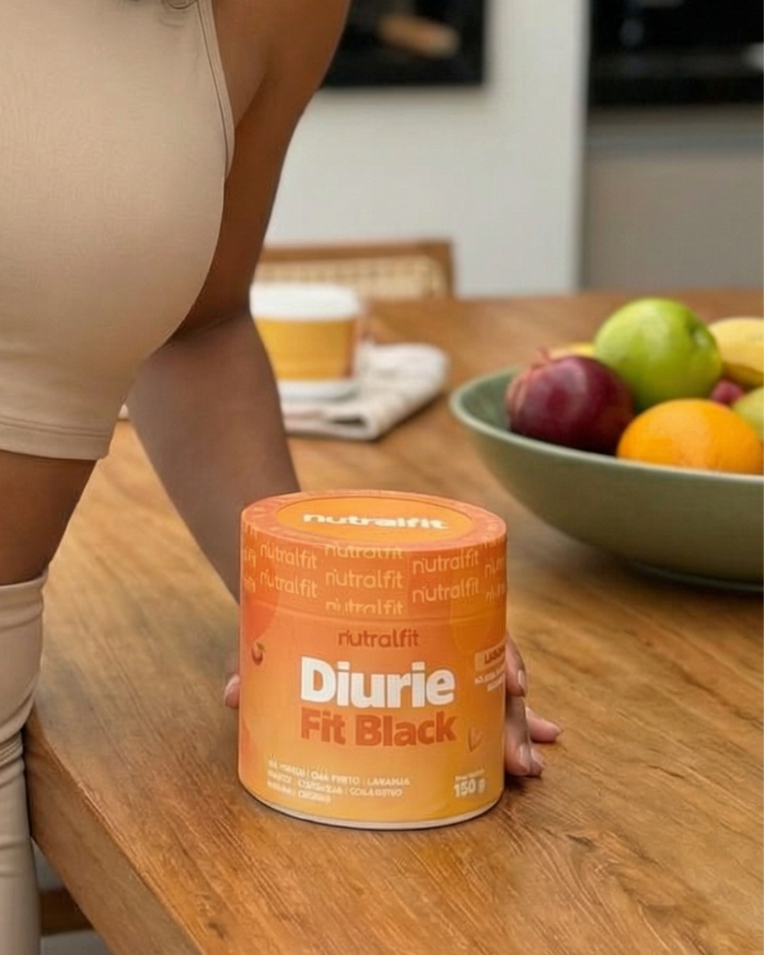 Diuriefit Novo Suplemento Alimentar Natural Em Pó - Chá 150g Orange flavour