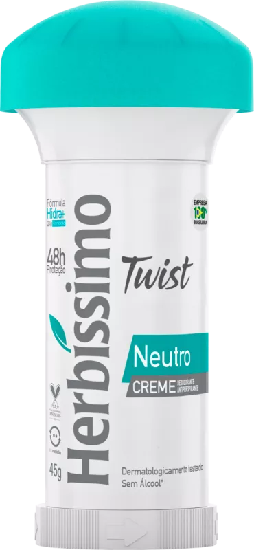 Desodorante em Creme Herbíssimo Twist Neutro - 45g