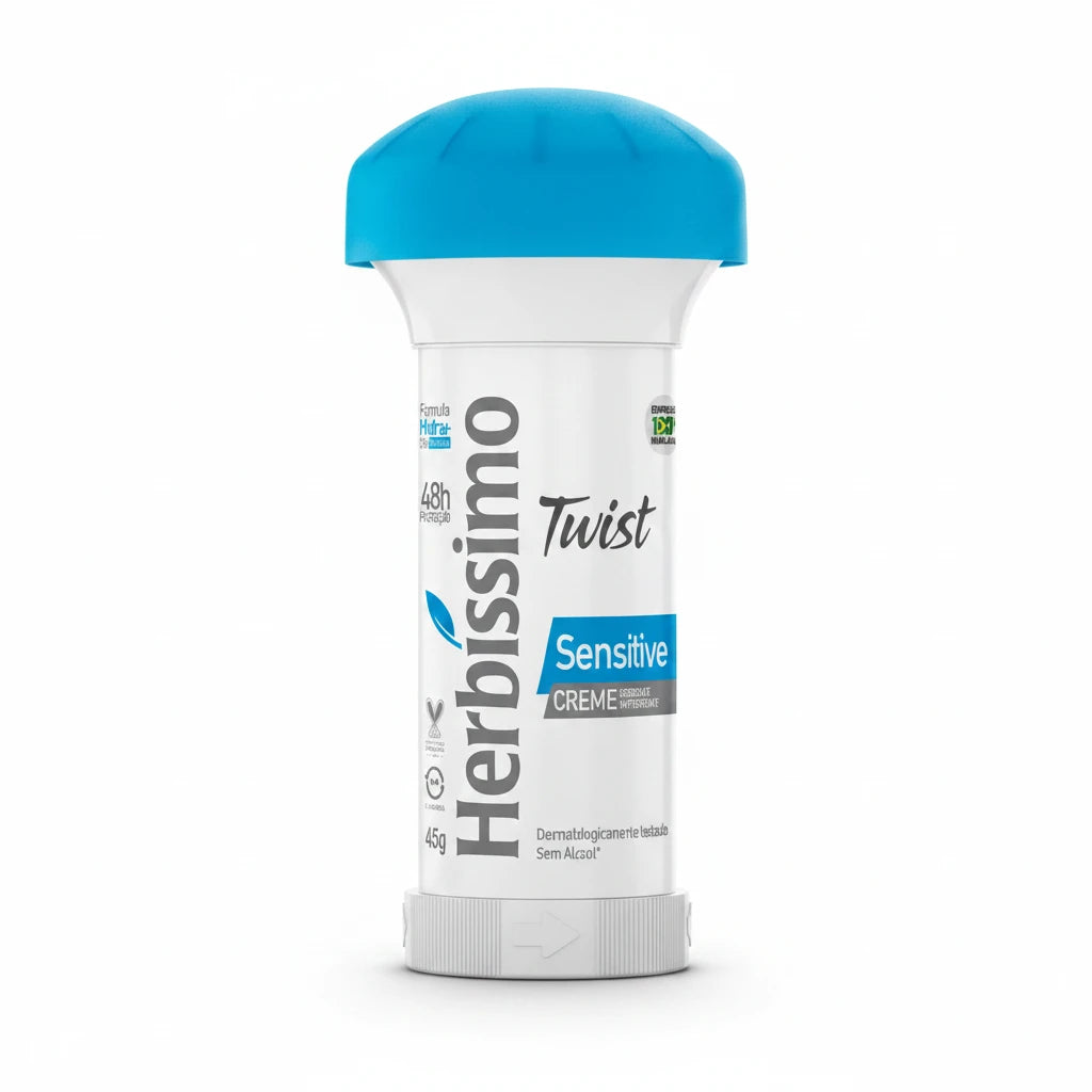 Desodorante em Creme Herbíssimo Twist Sensitive - 45g