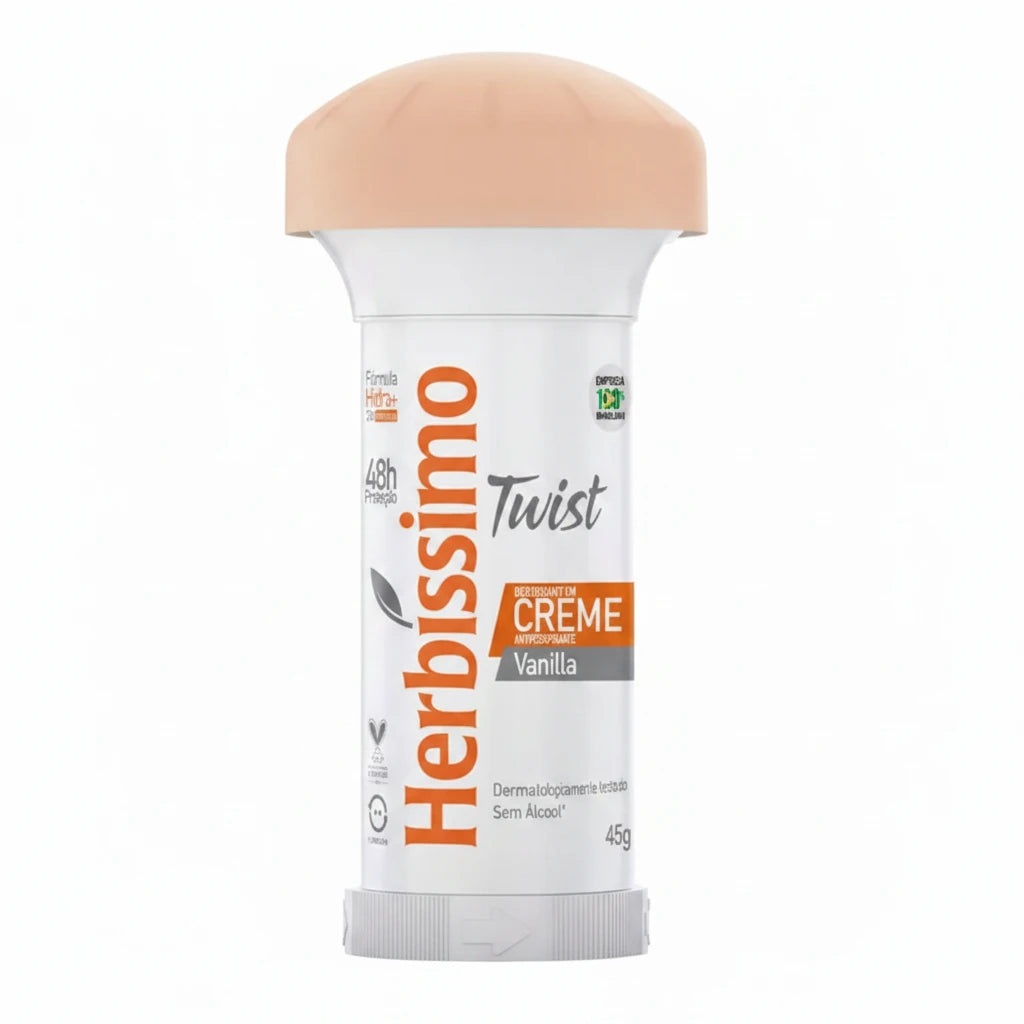 Desodorante em Creme Herbíssimo Twist Vanilla - 45g