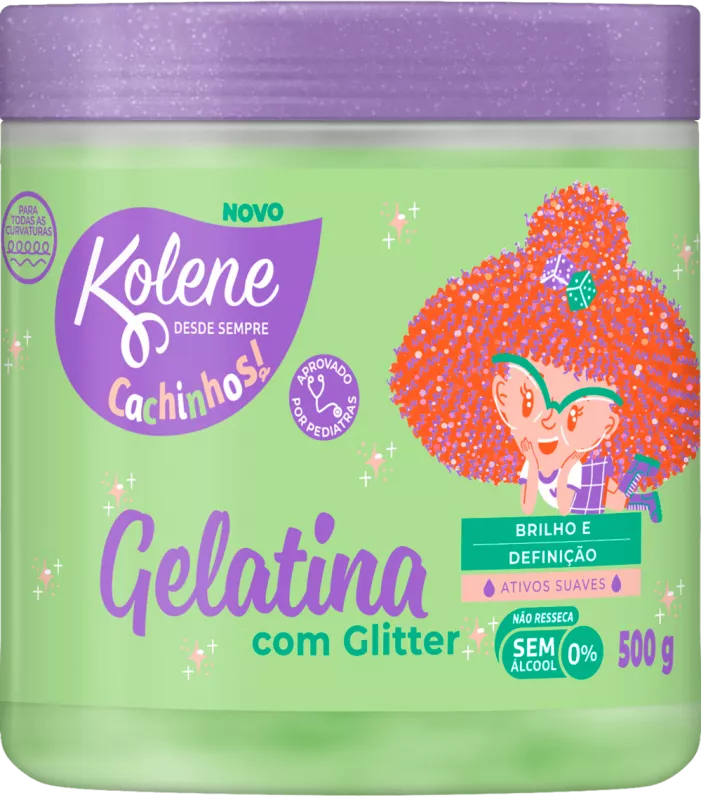 Kolene Glitter Curls Gel 500g
