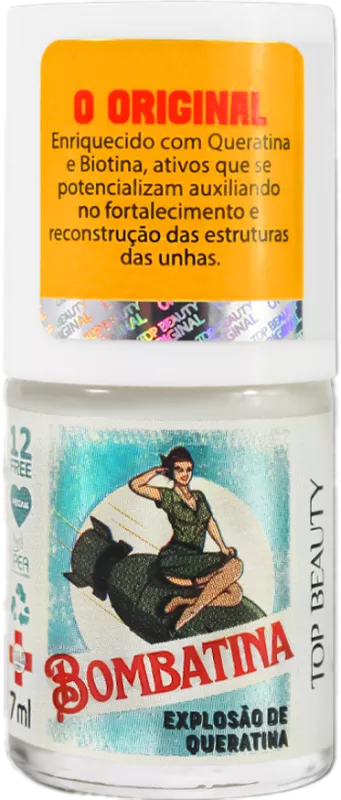 Esmalte Top Beauty Comercial 7ml Sos Bombatina Free