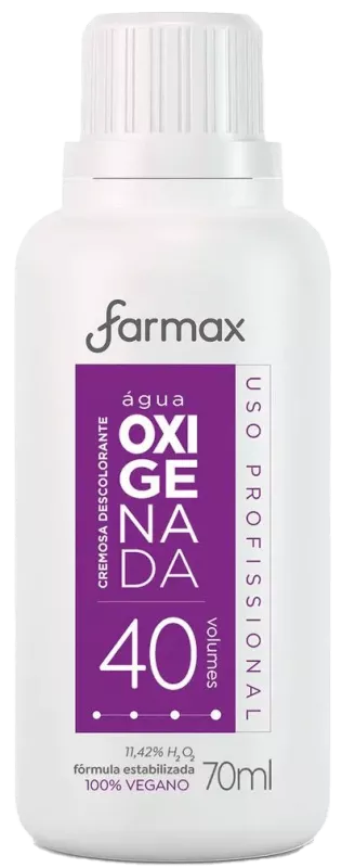 Água Oxigenada Farmax 40vol Cremosa - 70ml